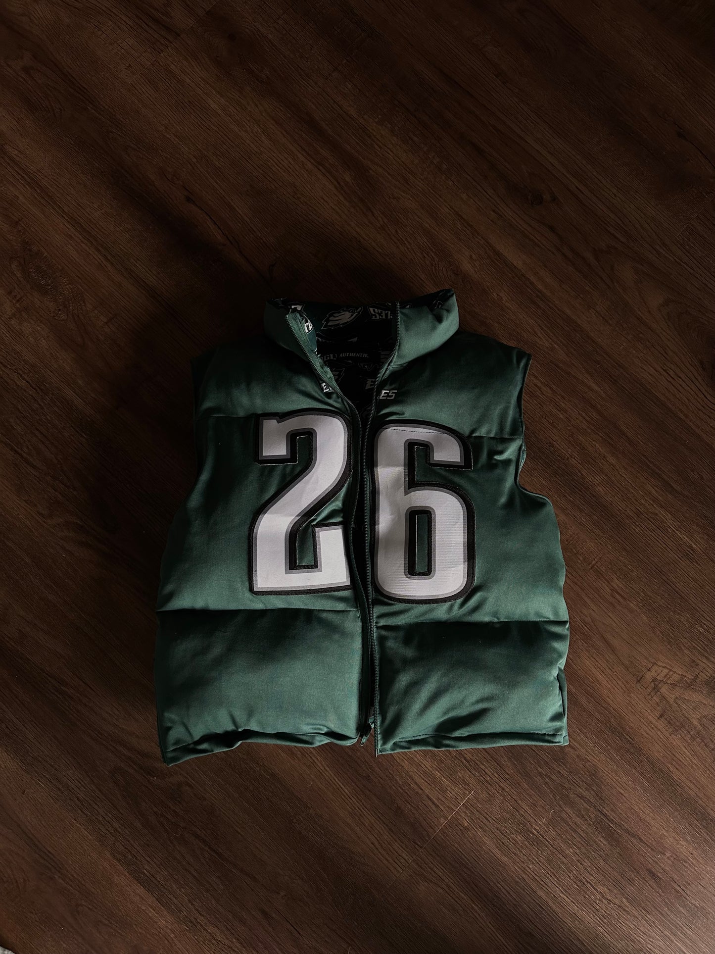 Jersey Puffer Vest
