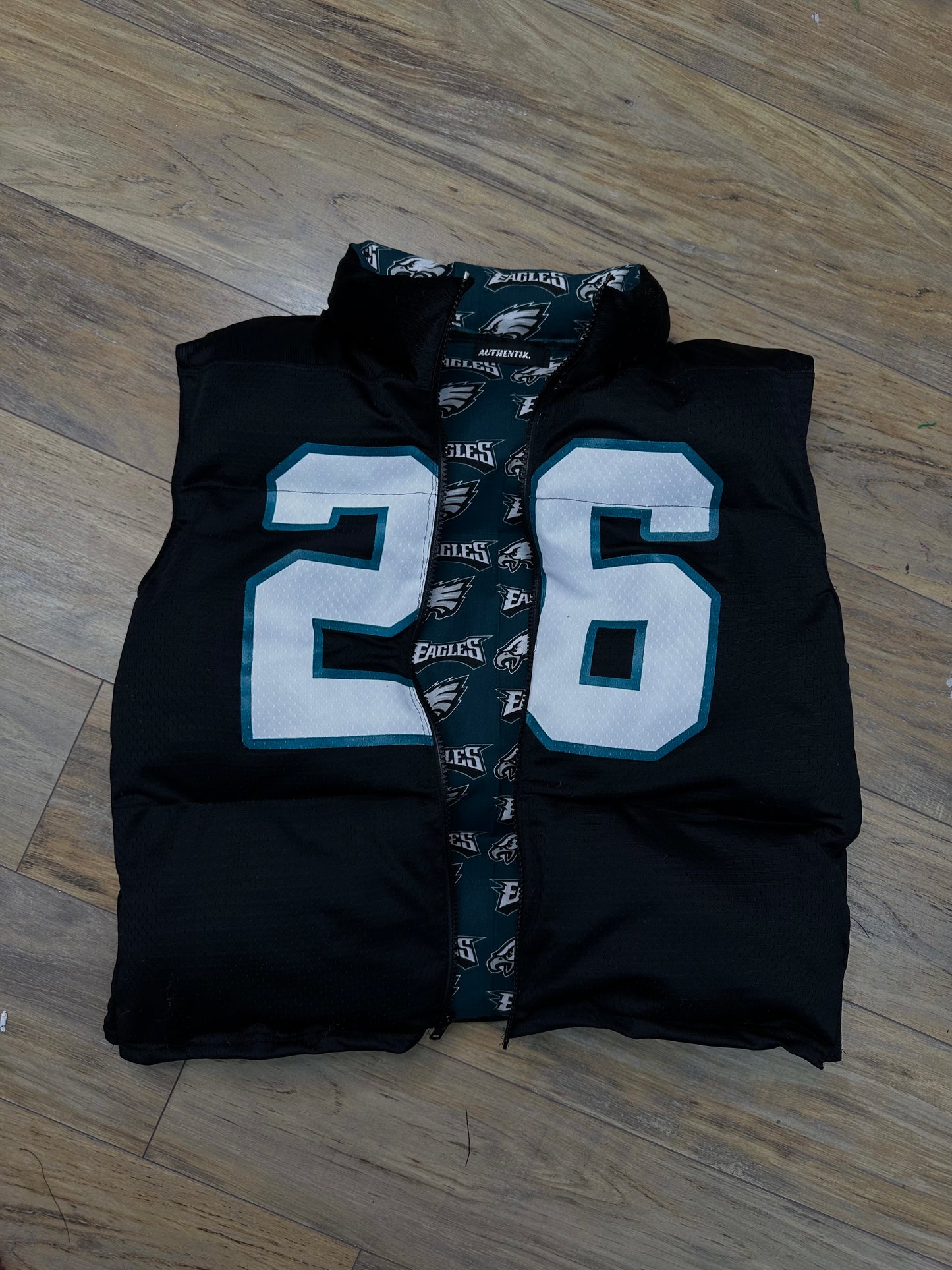 Jersey Puffer Vest