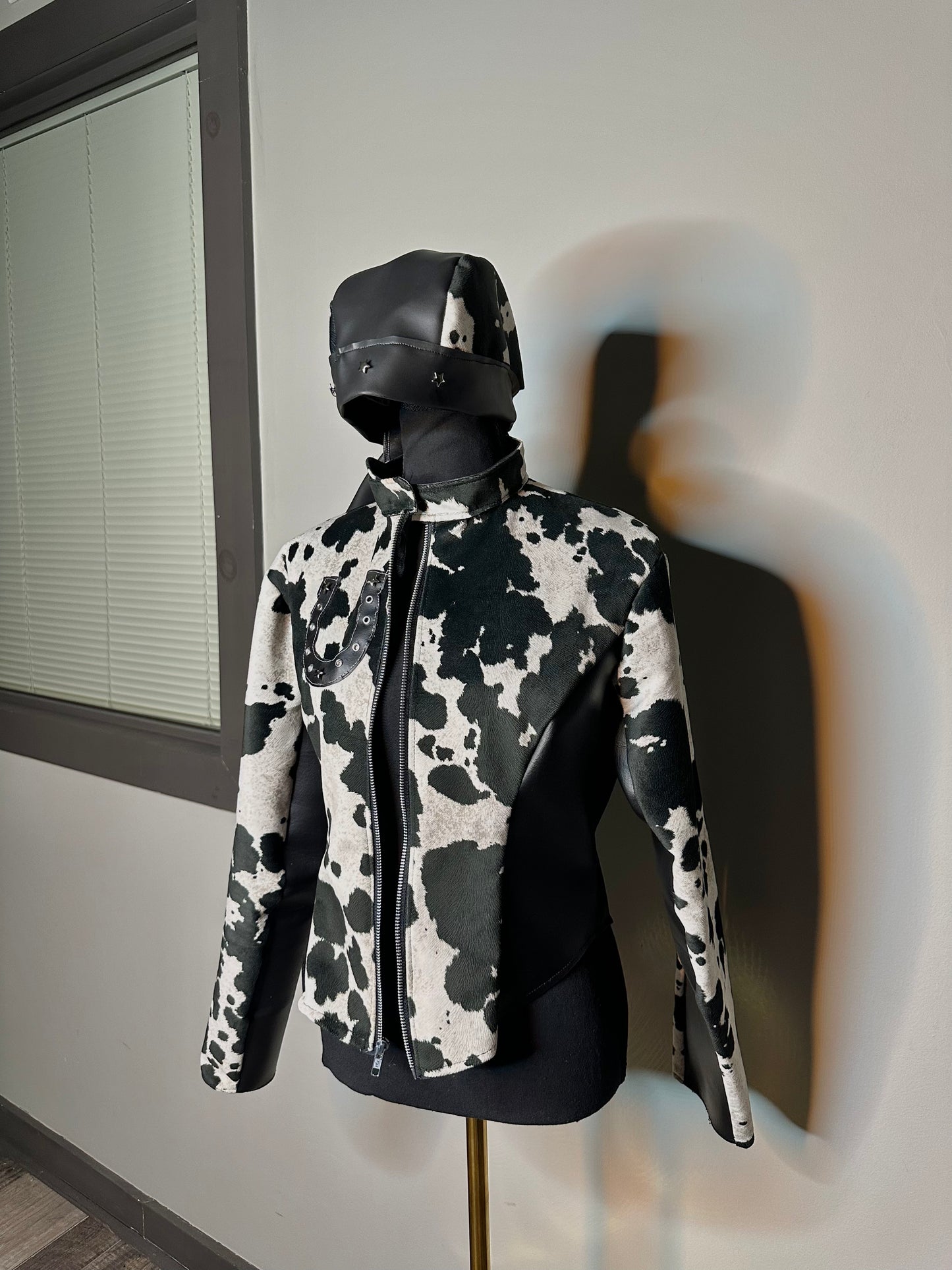 In the MOO'D Moto Jacket