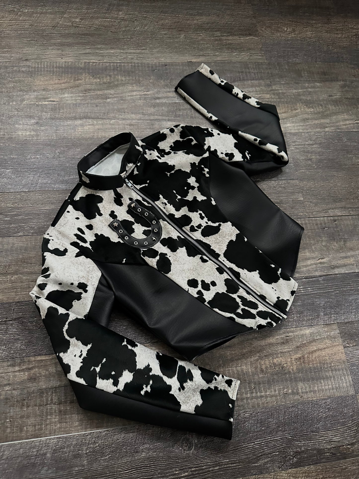 In the MOO'D Moto Jacket