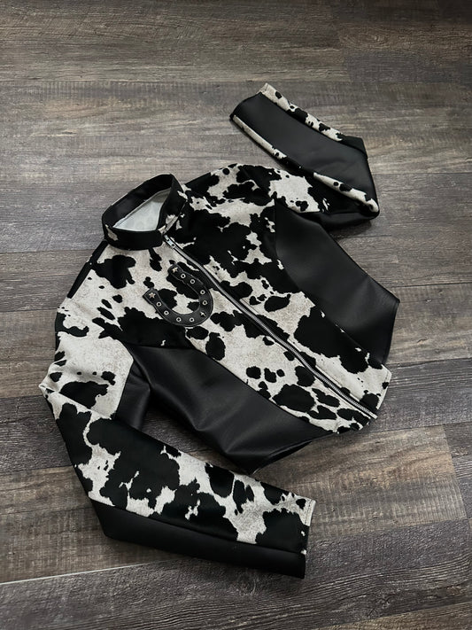In the MOO'D Moto Jacket